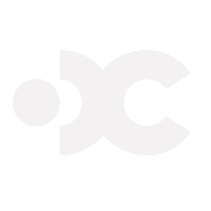 Logotipo blanco de Doblefoco